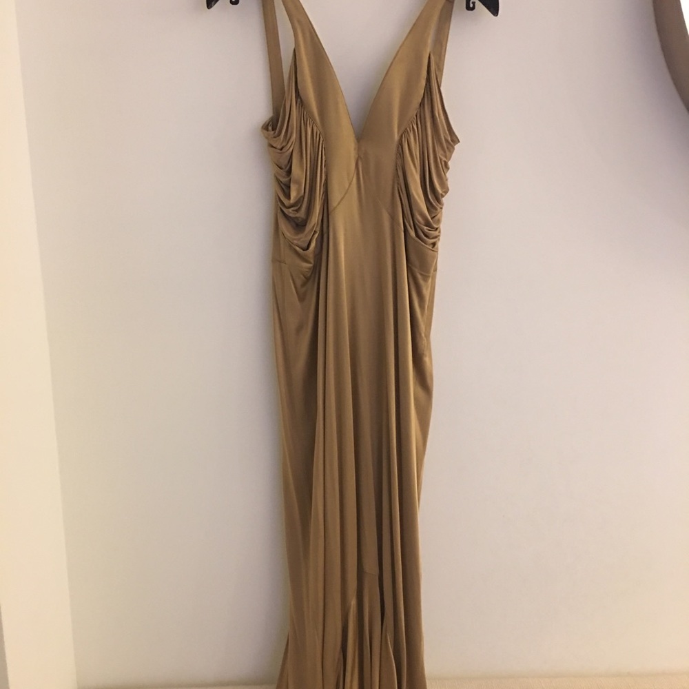 Gianni Versace Silk Evening Gown